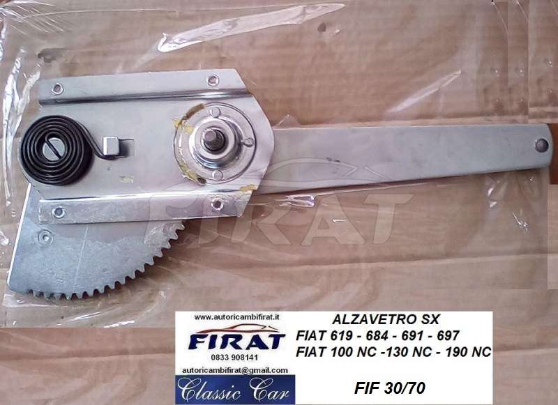 ALZAVETRO FIAT 619 - 684 - 691 - 697 - 100NC - 190NC SX (30/70)